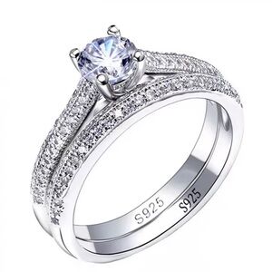 S925 Chic Silver Ring (set)
